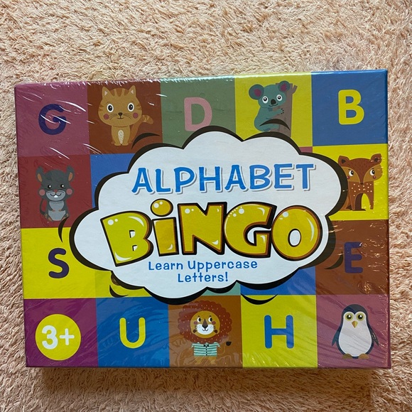 Deeplay | Toys | Alphabet Bingo Game For Kids New In Sealed Box 3 ...